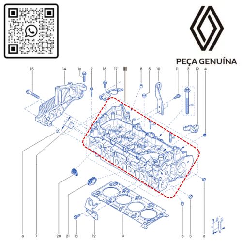 RN 15059R 110415059R CABE€OTE MOT 2.3 16V M9T MASTER 22...-SCOMANDOS CVALV.- 4